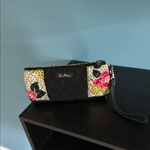 Vera Bradley Floral Patchwork Wristlet